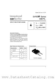 60EPS16 datasheet pdf International Rectifier