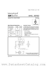60HQ080 datasheet pdf International Rectifier
