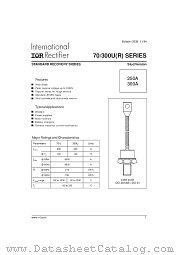70U80 datasheet pdf International Rectifier