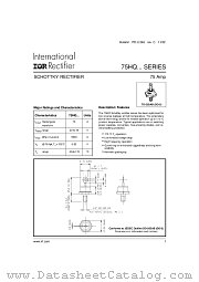 75HQ040 datasheet pdf International Rectifier