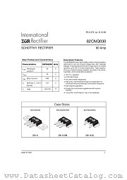 82CNQ030SM datasheet pdf International Rectifier