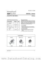 89CNQ135 datasheet pdf International Rectifier