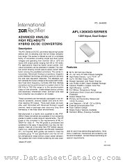 AFL12012D datasheet pdf International Rectifier