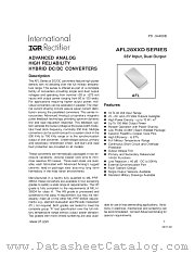 AFL2815D datasheet pdf International Rectifier