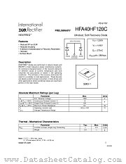 HFA40HF120C datasheet pdf International Rectifier