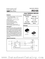 IR2105S datasheet pdf International Rectifier