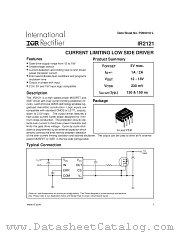IR2121 datasheet pdf International Rectifier