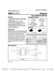 IR2304 datasheet pdf International Rectifier