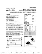 IR6224 datasheet pdf International Rectifier