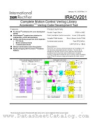 IRACV201 datasheet pdf International Rectifier