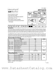 IRF6609TR1 datasheet pdf International Rectifier