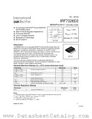 IRF7326D2 datasheet pdf International Rectifier