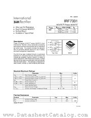 IRF7331 datasheet pdf International Rectifier