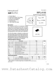 IRFL4105TR datasheet pdf International Rectifier