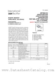 JANTX2N7236 datasheet pdf International Rectifier