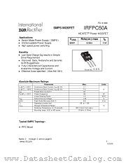 IRFPC50A datasheet pdf International Rectifier