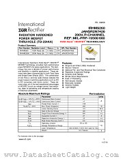 IRHM9260 datasheet pdf International Rectifier