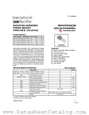 IRHY58034CM datasheet pdf International Rectifier
