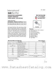 IRHY597034CM datasheet pdf International Rectifier