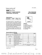 IRL5Y024CM datasheet pdf International Rectifier