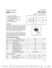IRLZ24N datasheet pdf International Rectifier
