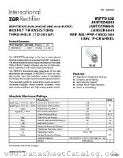 JANTX2N6849 datasheet pdf International Rectifier
