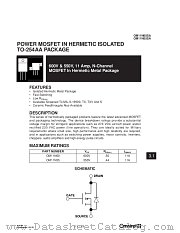 OM11N60A datasheet pdf International Rectifier