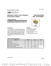 OM7585ANM datasheet pdf International Rectifier