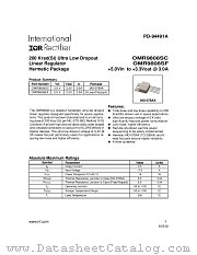 OMR9808SF datasheet pdf International Rectifier