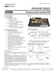 PIIPM15P12D007X datasheet pdf International Rectifier