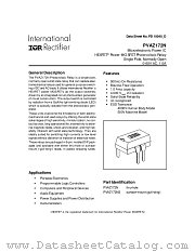 PVAZ172N datasheet pdf International Rectifier