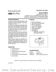 PVN013S datasheet pdf International Rectifier