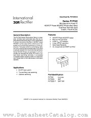 PVT322S-T datasheet pdf International Rectifier