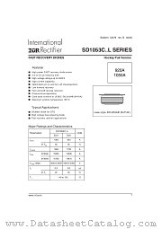 SD1053C25S30L datasheet pdf International Rectifier