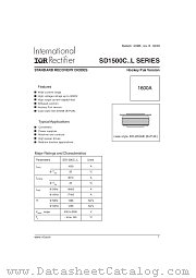 SD1500C25L datasheet pdf International Rectifier