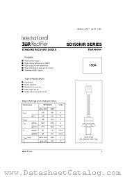 SD150N20PC datasheet pdf International Rectifier