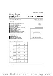SD403C10S10C datasheet pdf International Rectifier