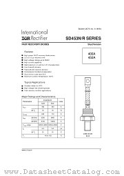SD453N20S30PC datasheet pdf International Rectifier