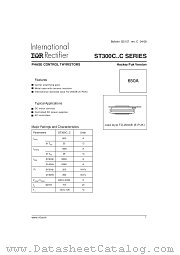 ST300C20C0 datasheet pdf International Rectifier