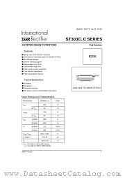 ST303C10CFJ0 datasheet pdf International Rectifier