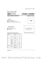 ST330C08C0 datasheet pdf International Rectifier