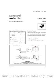 STPS1L30U datasheet pdf International Rectifier