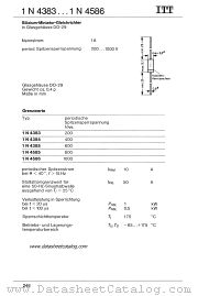 1N4585 datasheet pdf ITT Industries