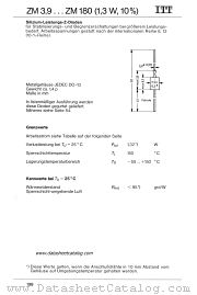 ZM100 datasheet pdf ITT Industries