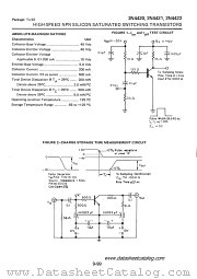 2N4420 datasheet pdf ITT Semiconductors