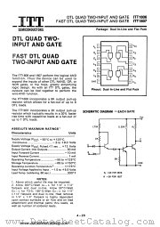 ITT1807 datasheet pdf ITT Semiconductors