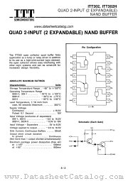 ITT302H datasheet pdf ITT Semiconductors