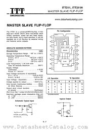 ITT311 datasheet pdf ITT Semiconductors
