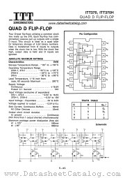 ITT370 datasheet pdf ITT Semiconductors
