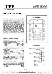 ITT371 datasheet pdf ITT Semiconductors